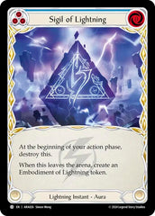 Sigil of Lightning [ARA026] (Rosetta Aurora Blitz Deck) | Card Merchant Takapuna