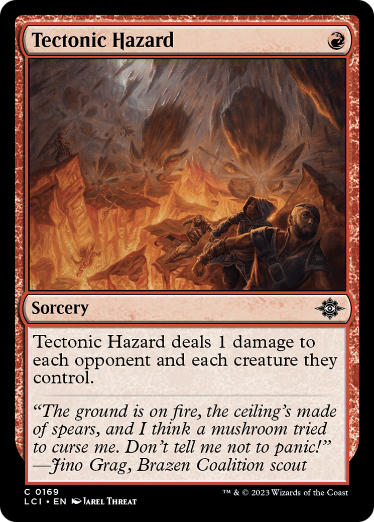 Tectonic Hazard [The Lost Caverns of Ixalan] | Card Merchant Takapuna