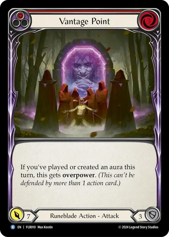 Vantage Point (Red) [FLR010] (Rosetta Florian Blitz Deck) | Card Merchant Takapuna