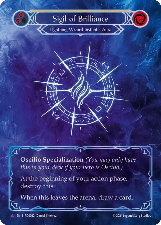 Sigil of Brilliance (Marvel) [ROS022] (Rosetta)  Cold Foil | Card Merchant Takapuna