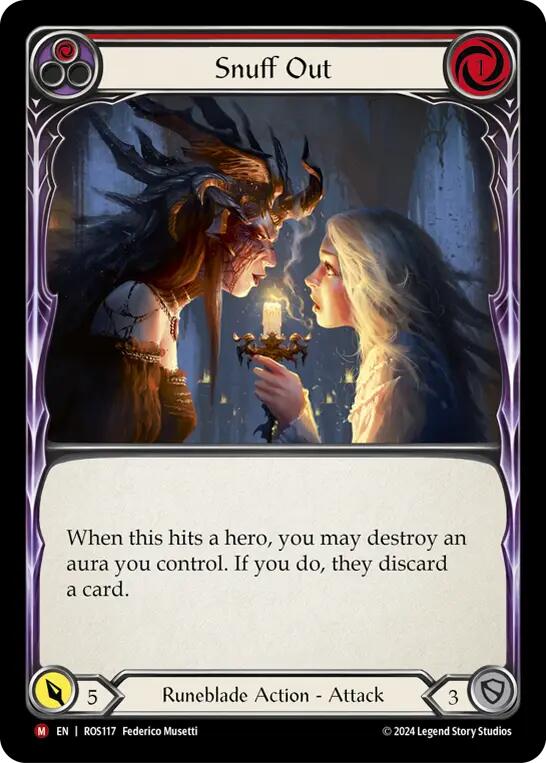Snuff Out [ROS117] (Rosetta)  Rainbow Foil | Card Merchant Takapuna