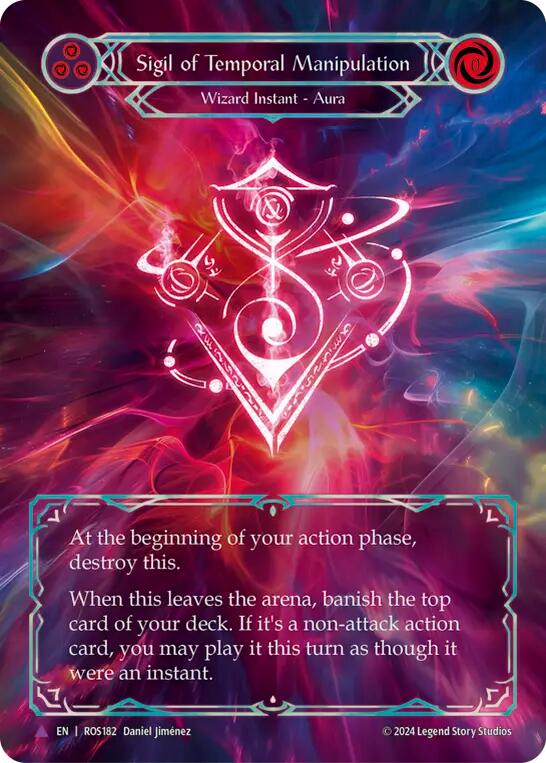 Sigil of Temporal Manipulation (Marvel) [ROS182] (Rosetta)  Cold Foil | Card Merchant Takapuna