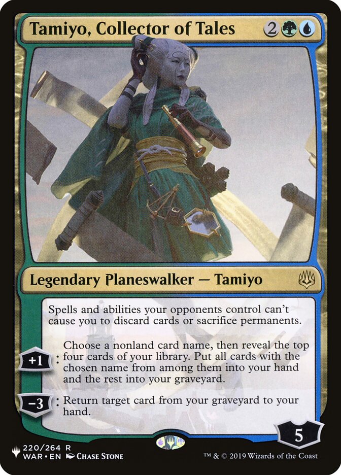 Tamiyo, Collector of Tales [The List] | Card Merchant Takapuna