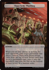 Chaos is My Plaything (Full Art) [Duskmourn: Archenemy] | Card Merchant Takapuna