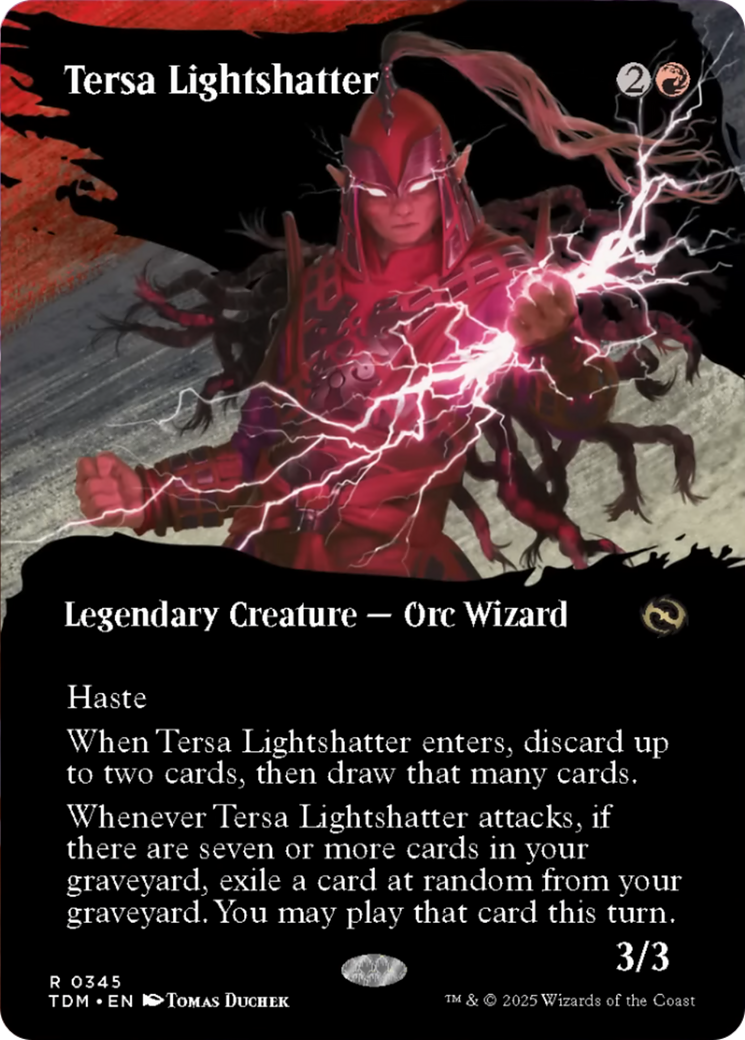 Tersa Lightshatter (Borderless) [Tarkir: Dragonstorm] | Card Merchant Takapuna