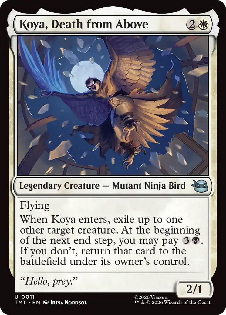 Koya, Death from Above [Teenage Mutant Ninja Turtles] | Card Merchant Takapuna