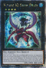 Number 32: Shark Drake [MP24-EN033] Quarter Century Secret Rare | Card Merchant Takapuna