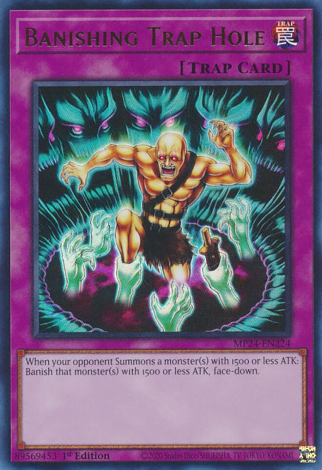 Banishing Trap Hole [MP24-EN224] Ultra Rare | Card Merchant Takapuna
