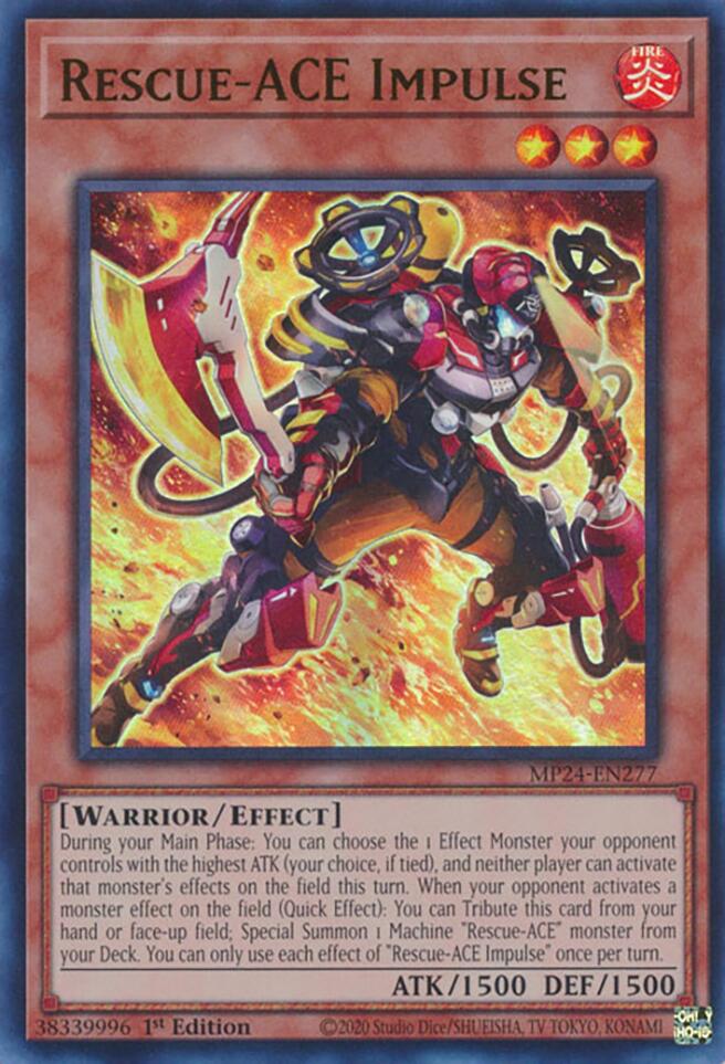 Rescue-ACE Impulse [MP24-EN277] Ultra Rare | Card Merchant Takapuna