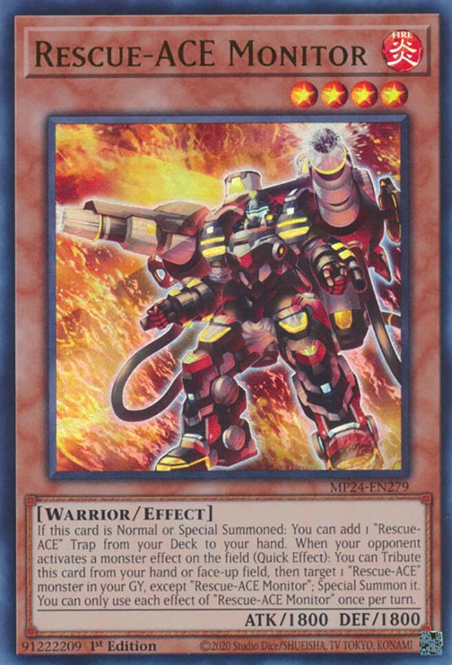 Rescue-ACE Monitor [MP24-EN279] Ultra Rare | Card Merchant Takapuna