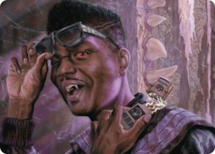 Dashing Bloodsucker Art Card [Duskmourn: House of Horror Art Series] | Card Merchant Takapuna