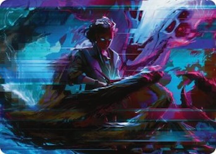 Demonic Counsel Art Card (32/54) [Duskmourn: House of Horror Art Series] | Card Merchant Takapuna