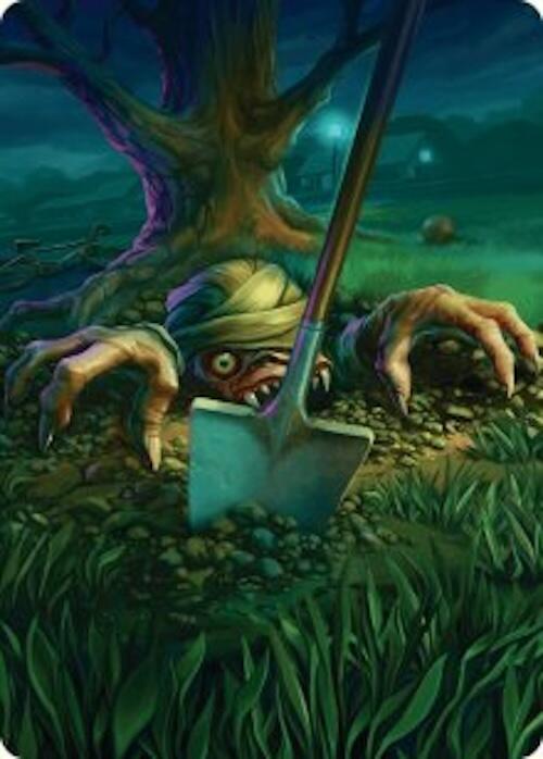 Exhume Art Card [Duskmourn: House of Horror Art Series] | Card Merchant Takapuna