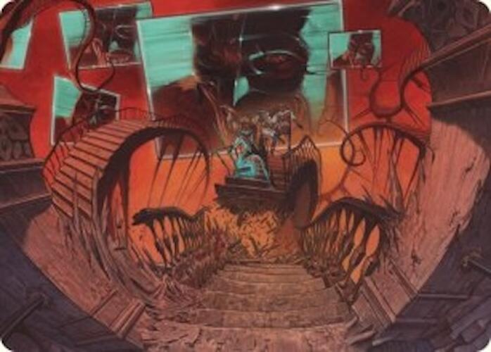 Let's Play a Game Art Card [Duskmourn: House of Horror Art Series] | Card Merchant Takapuna