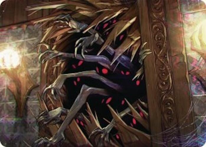 Withering Torment Art Card [Duskmourn: House of Horror Art Series] | Card Merchant Takapuna