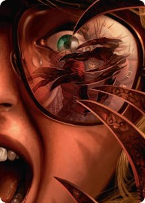 Razorkin Needlehead Art Card [Duskmourn: House of Horror Art Series] | Card Merchant Takapuna
