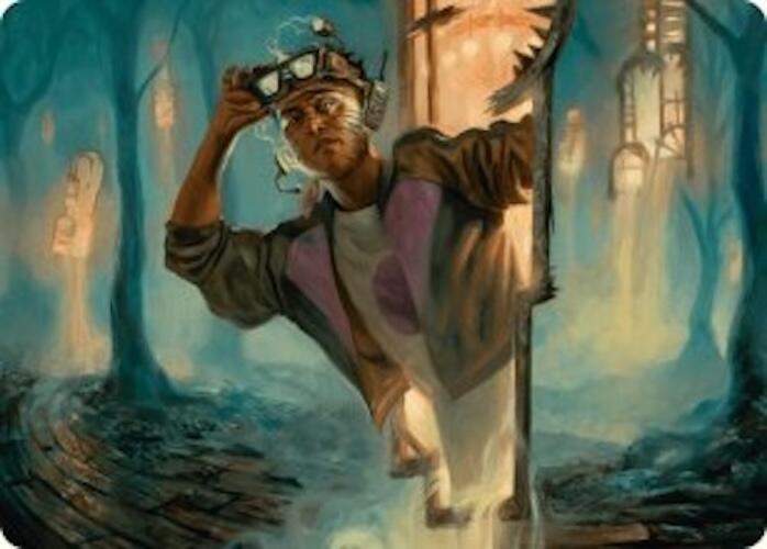 House Cartographer Art Card [Duskmourn: House of Horror Art Series] | Card Merchant Takapuna