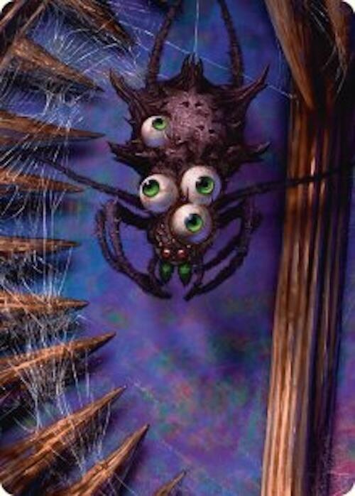 Spider Art Card [Duskmourn: House of Horror Art Series] | Card Merchant Takapuna