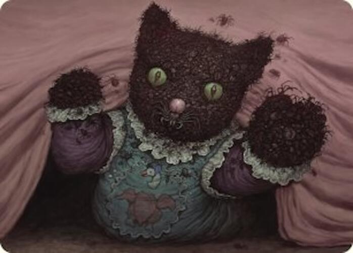 Twitching Doll Art Card [Duskmourn: House of Horror Art Series] | Card Merchant Takapuna