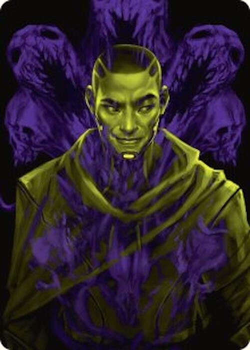 Kaito, Bane of Nightmares Art Card [Duskmourn: House of Horror Art Series] | Card Merchant Takapuna