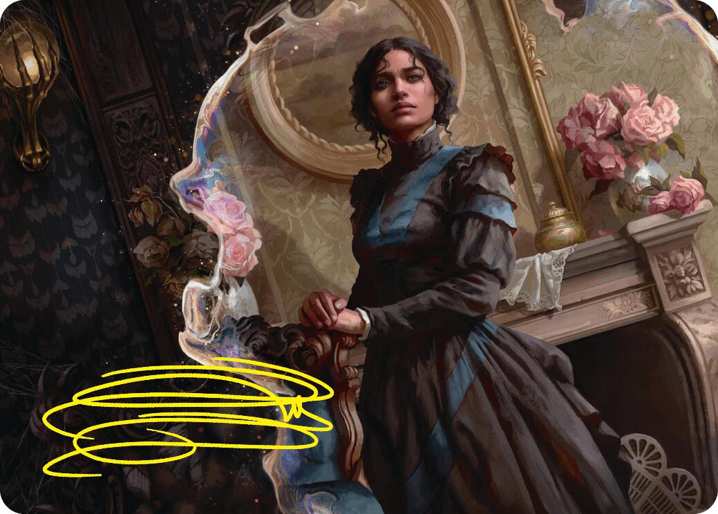 Marina Vendrell Art Card (Gold-Stamped Signature) [Duskmourn: House of Horror Art Series] | Card Merchant Takapuna