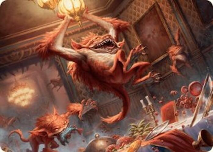Midnight Mayhem Art Card [Duskmourn: House of Horror Art Series] | Card Merchant Takapuna
