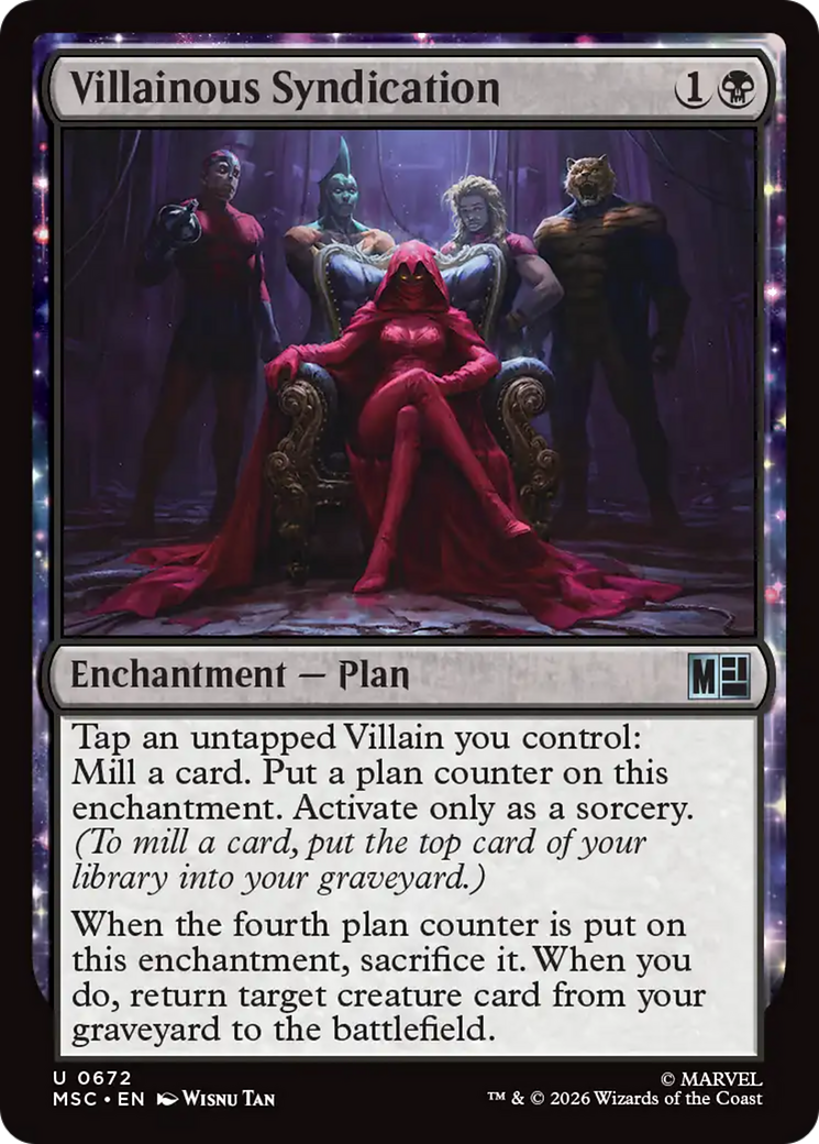 Villainous Syndication [Marvel Super Heroes Commander] | Card Merchant Takapuna