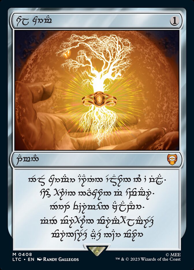 Sol Ring (408) (Elven) [The Lord of the Rings: Tales of Middle-Earth Commander] | Card Merchant Takapuna