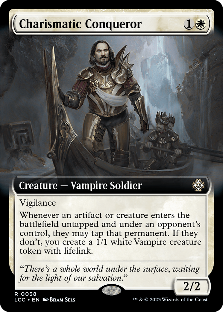 Charismatic Conqueror (Extended Art) [The Lost Caverns of Ixalan Commander] | Card Merchant Takapuna