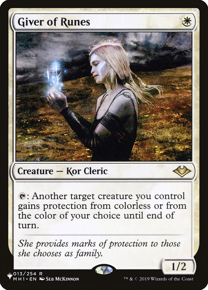 Giver of Runes [The List] | Card Merchant Takapuna