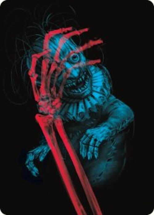 Marvin, Murderous Mimic Art Card [Duskmourn: House of Horror Art Series] | Card Merchant Takapuna