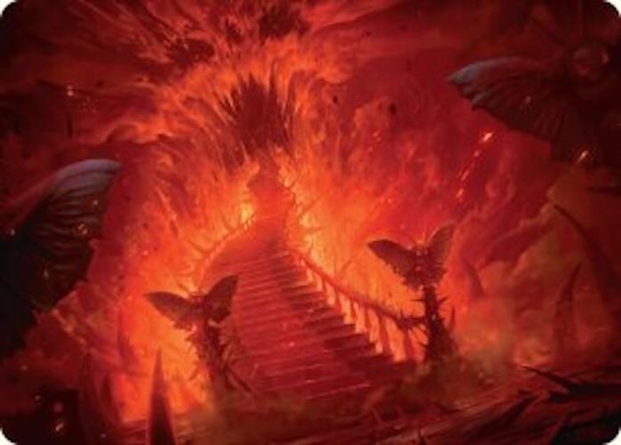 Mountain Art Card [Duskmourn: House of Horror Art Series] | Card Merchant Takapuna