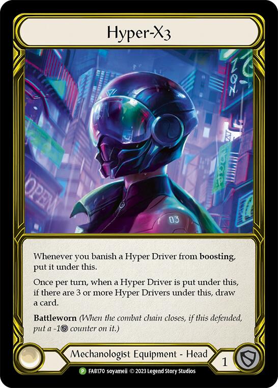 Hyper-X3 [FAB170] (Promo)  Cold Foil | Card Merchant Takapuna
