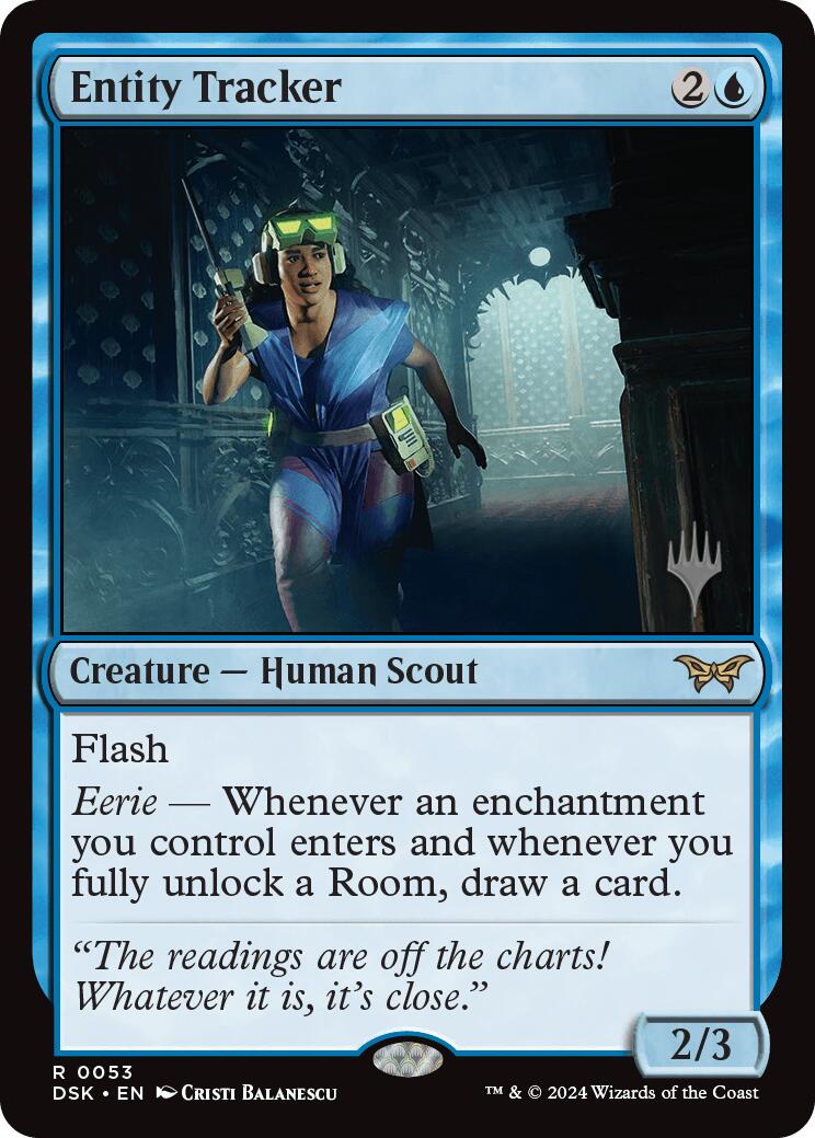 Entity Tracker (0053) (Promo Pack) [Duskmourn: House of Horror Promos] | Card Merchant Takapuna