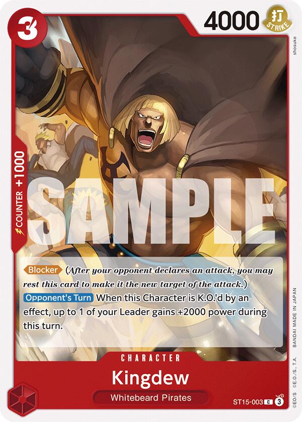 Kingdew [Starter Deck: Red Edward.Newgate] | Card Merchant Takapuna