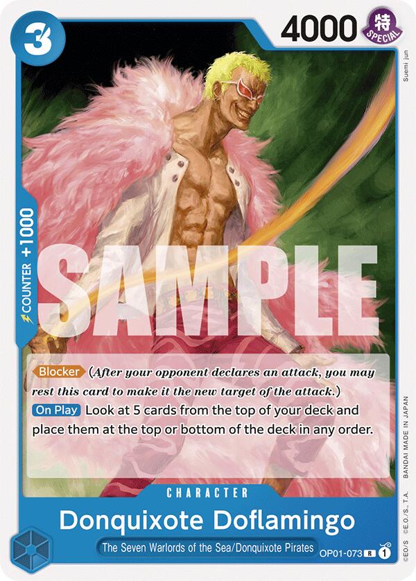 Donquixote Doflamingo [Starter Deck: Blue Donquixote Doflamingo] | Card Merchant Takapuna