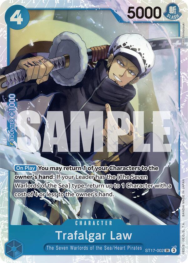 Trafalgar Law [Starter Deck: Blue Donquixote Doflamingo] | Card Merchant Takapuna