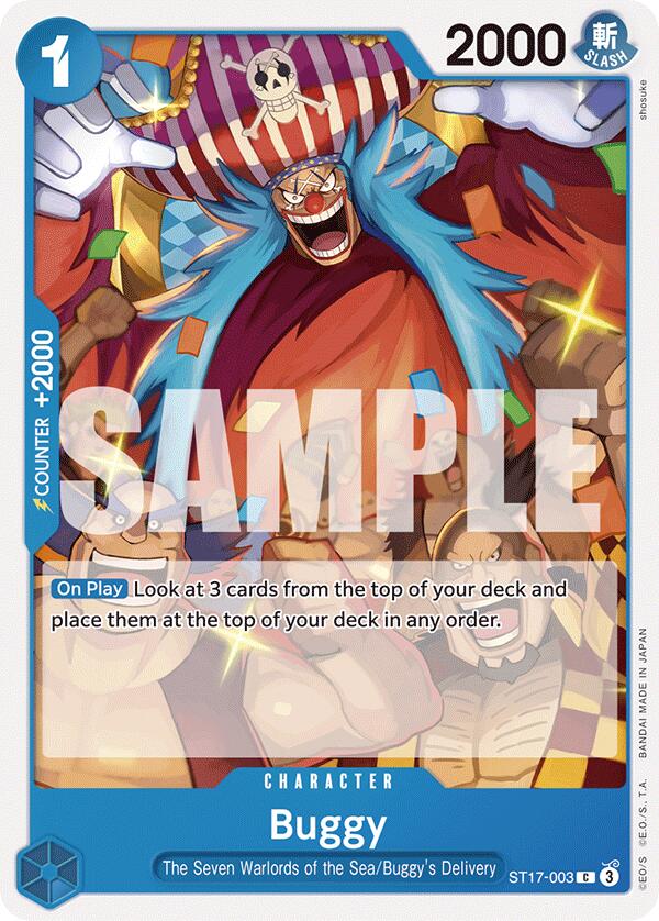 Buggy [Starter Deck: Blue Donquixote Doflamingo] | Card Merchant Takapuna