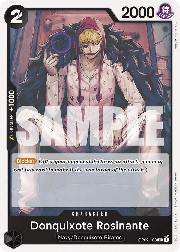 Donquixote Rosinante [Starter Deck: Black Smoker] | Card Merchant Takapuna