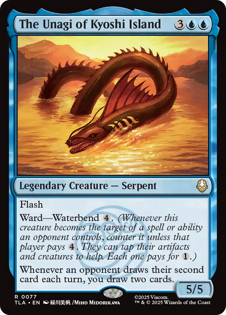 The Unagi of Kyoshi Island [Avatar: The Last Airbender] | Card Merchant Takapuna