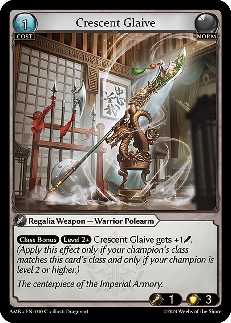 Crescent Glaive (010) [Mortal Ambition] | Card Merchant Takapuna
