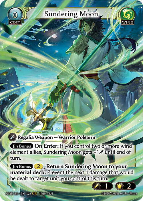 Sundering Moon (028) [Mortal Ambition] | Card Merchant Takapuna