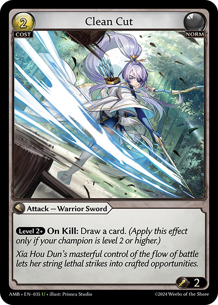 Clean Cut (035) [Mortal Ambition] | Card Merchant Takapuna