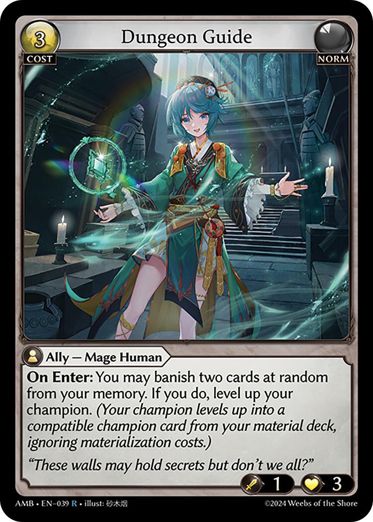 Dungeon Guide (039) [Mortal Ambition] | Card Merchant Takapuna