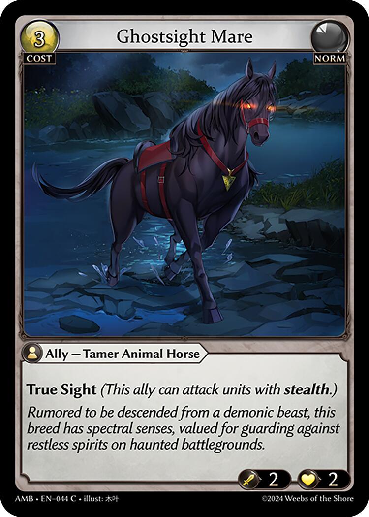 Ghostsight Mare (044) [Mortal Ambition] | Card Merchant Takapuna