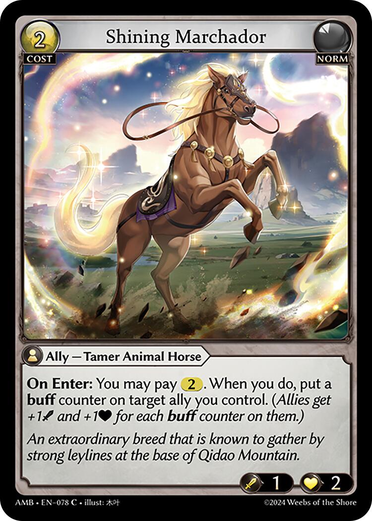Shining Marchador (078) [Mortal Ambition] | Card Merchant Takapuna