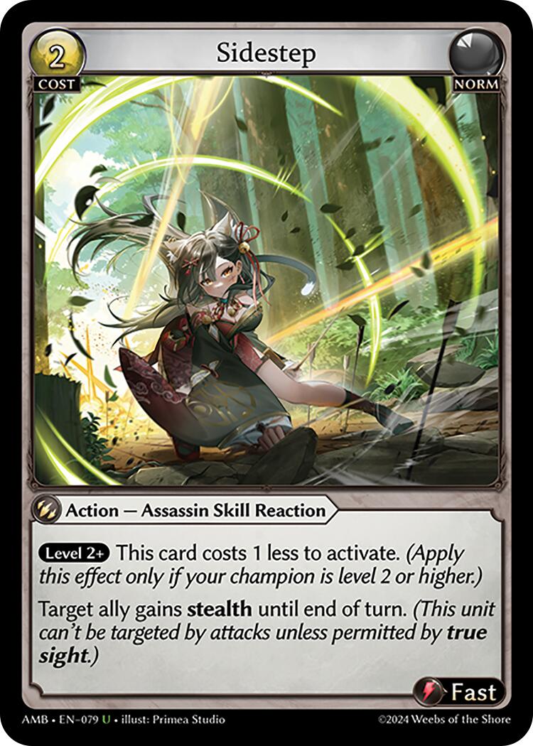 Sidestep (079) [Mortal Ambition] | Card Merchant Takapuna
