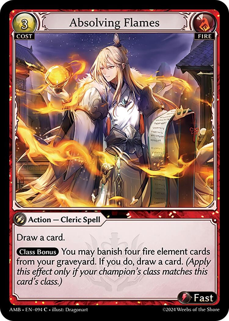 Absolving Flames (094) [Mortal Ambition] | Card Merchant Takapuna
