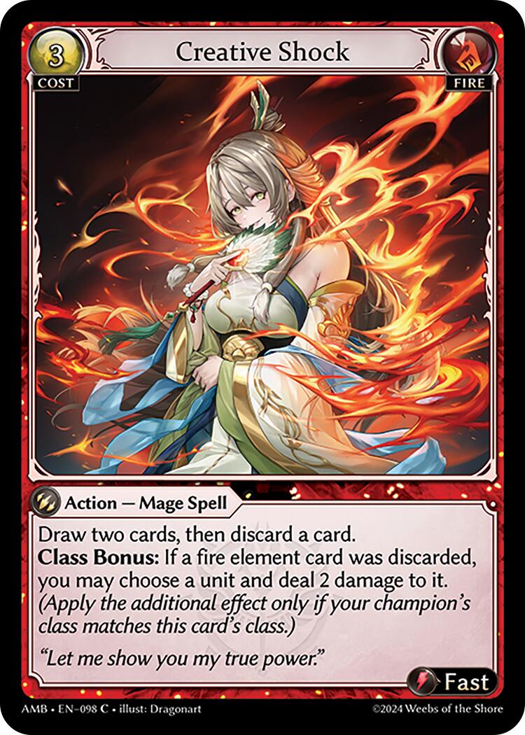 Creative Shock (098) [Mortal Ambition] | Card Merchant Takapuna