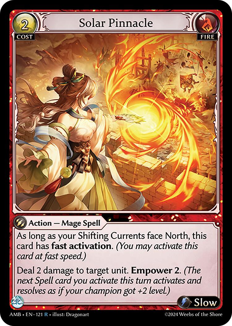 Solar Pinnacle (121) [Mortal Ambition] | Card Merchant Takapuna
